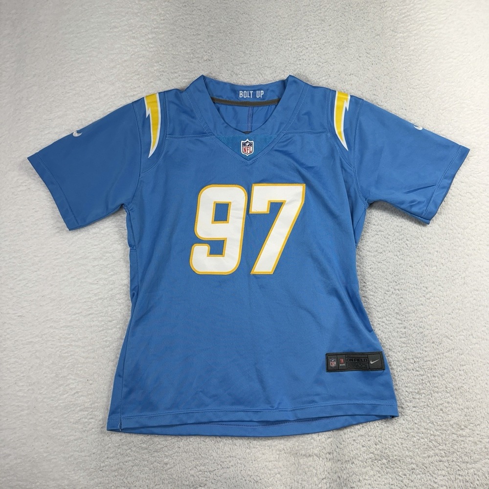 Joey Bosa San Diego Chargers Nike Dri-Fit On-Field Jersey Size Large Blue #97